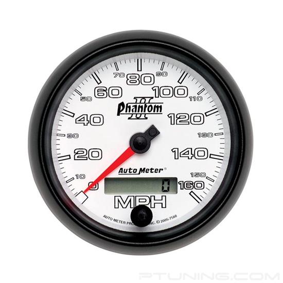 Picture of Phantom II Series 3-3/8" Speedometer Gauge, 0-160 MPH