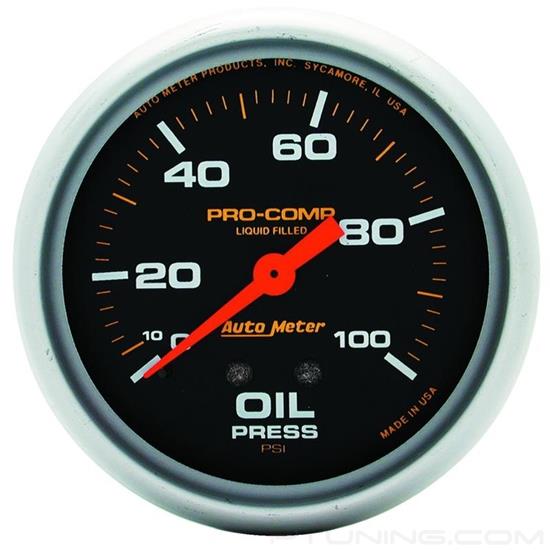 Picture of Pro-Comp Series 2-5/8" Oil Pressure Gauge, 0-100 PSI
