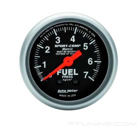 Picture of Sport-Comp Series 2-1/16" Fuel Pressure Gauge, 0-7 Kg/Cm2