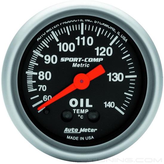 Picture of Sport-Comp Series 2-1/16" Oil Temperature Gauge, 60-140 C