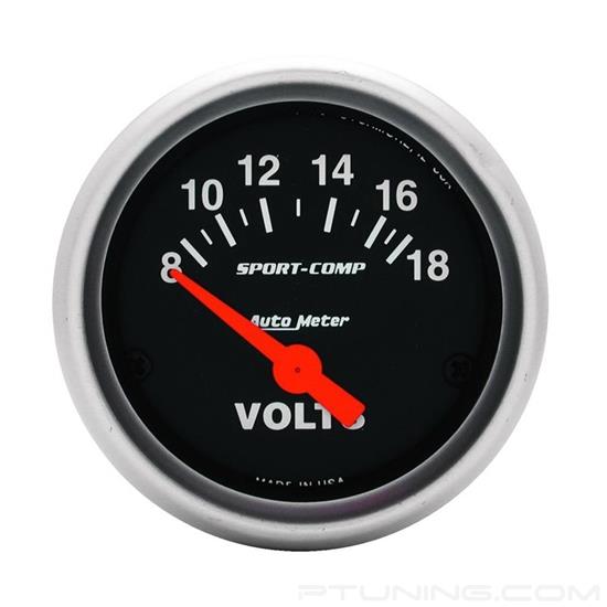 Picture of Sport-Comp Series 2-1/16" Voltmeter Gauge, 8-18V