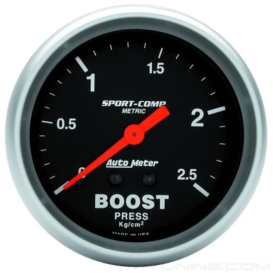 Picture of Sport-Comp Series 2-5/8" Boost Gauge, 0-2.5 Kg/Cm2