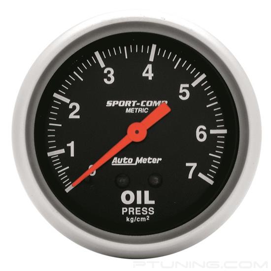 Picture of Sport-Comp Series 2-5/8" Oil Pressure Gauge, 0-7 Kg/Cm2