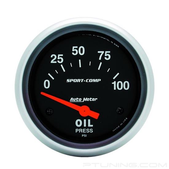 Picture of Sport-Comp Series 2-5/8" Oil Pressure Gauge, 0-100 PSI