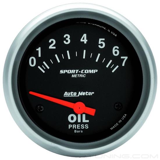 Picture of Sport-Comp Series 2-5/8" Oil Pressure Gauge, 0-7 BARS