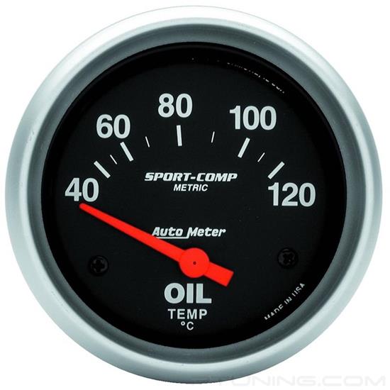 Picture of Sport-Comp Series 2-5/8" Oil Temperature Gauge, 40-120 C