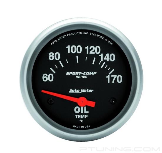Picture of Sport-Comp Series 2-5/8" Oil Temperature Gauge, 60-170 C