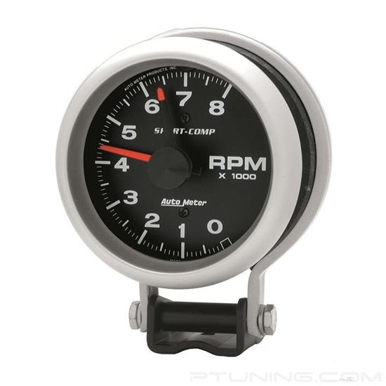 Picture of Sport-Comp Series 3-3/4" Pedestal Tachometer Gauge, 0-8,000 RPM