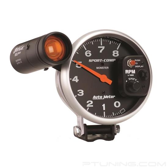 Picture of Sport-Comp Series 5" Pedestal Tachometer Gauge, 0-8,000 RPM