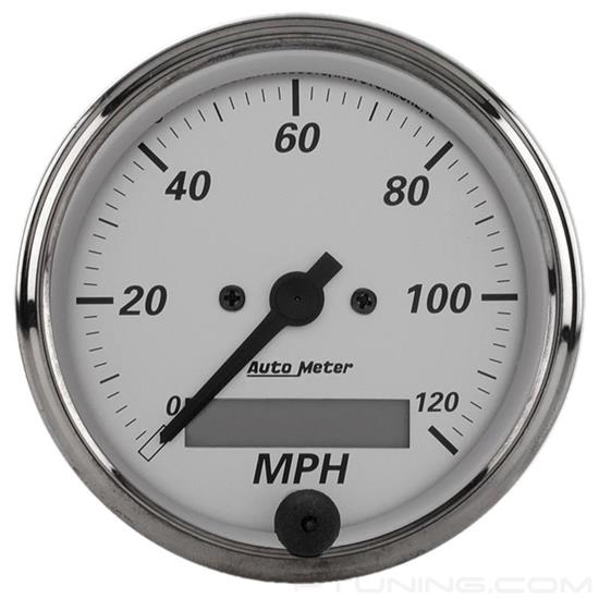 Picture of American Platinum Series 3-1/8" Speedometer Gauge, 0-120 MPH, Electrical