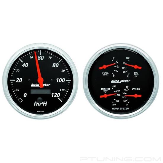 Picture of Designer Black Series 5" Quad and Speedometer Gauge