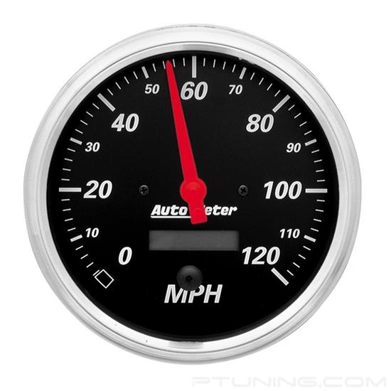 Picture of Designer Black Series 5" Speedometer Gauge, 0-120 MPH