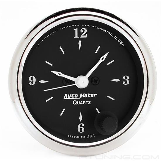 Picture of Old Tyme Black Series 2-1/16" Clock Gauge, 12 Hour