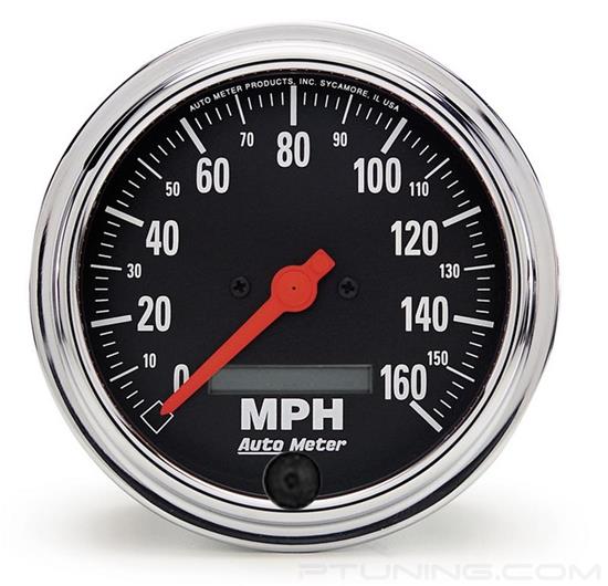 Picture of Traditional Chrome Series 3-3/8" Speedometer Gauge, 0-160 MPH