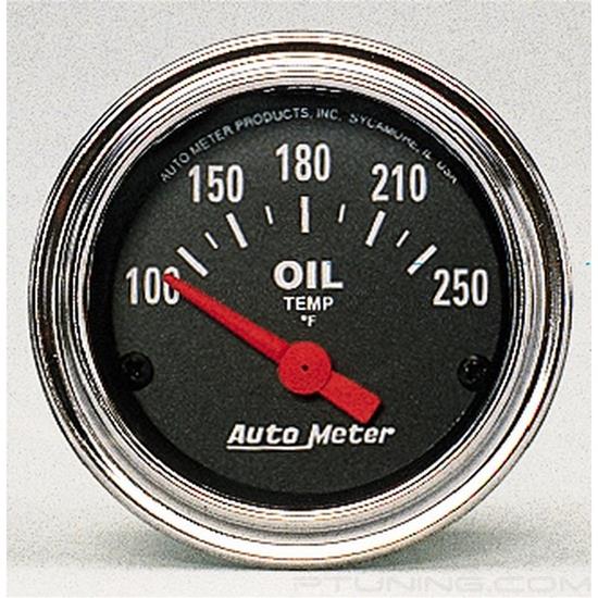 Picture of Traditional Chrome Series 2-1/16" Oil Temperature Gauge, 100-250 F