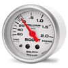 Picture of Ultra-Lite Series 2-1/16" Boost/Vacuum Gauge, 60 CM/HG-2.0 BARS