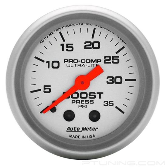 Picture of Ultra-Lite Series 2-1/16" Boost Gauge, 0-35 PSI