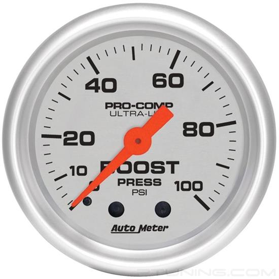 Picture of Ultra-Lite Series 2-1/16" Boost Gauge, 0-100 PSI