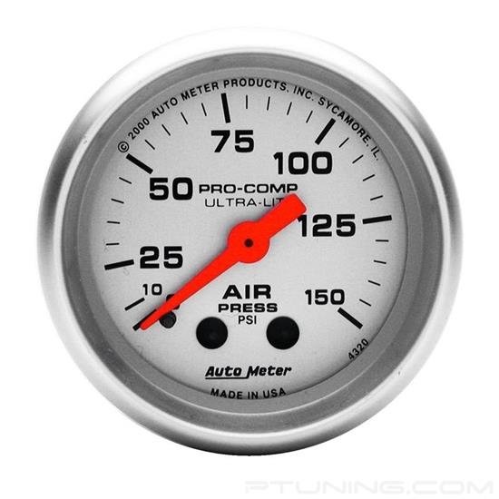 Picture of Ultra-Lite Series 2-1/16" Air Pressure Gauge, 0-150 PSI