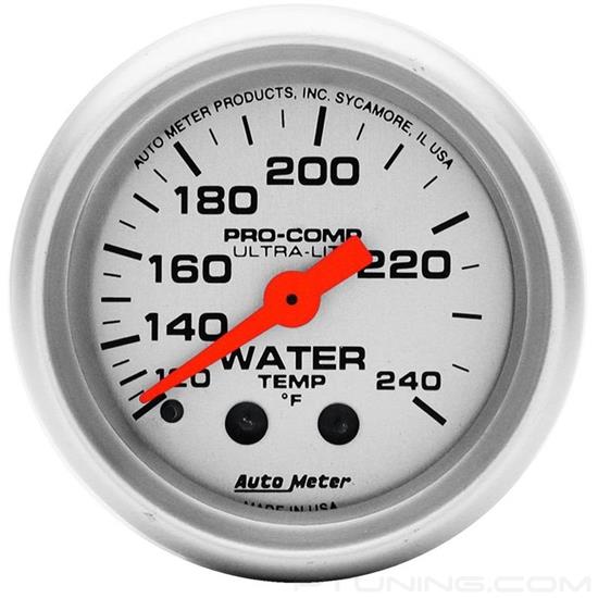 Picture of Ultra-Lite Series 2-1/16" Water Temperature Gauge, 120-240 F