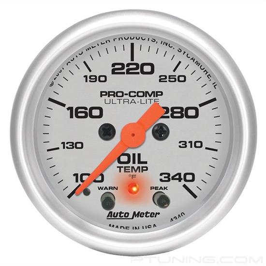 Picture of Ultra-Lite Series 2-1/16" Oil Temperature Gauge, 100-340 F