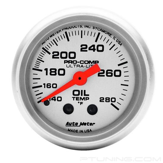 Picture of Ultra-Lite Series 2-1/16" Oil Temperature Gauge, 140-280 F