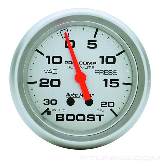 Picture of Ultra-Lite Series 2-5/8" Boost/Vacuum Gauge, 30 In Hg/20 PSI