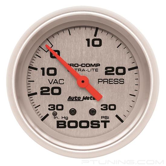 Picture of Ultra-Lite Series 2-5/8" Boost/Vacuum Gauge, 30 In Hg/30 PSI