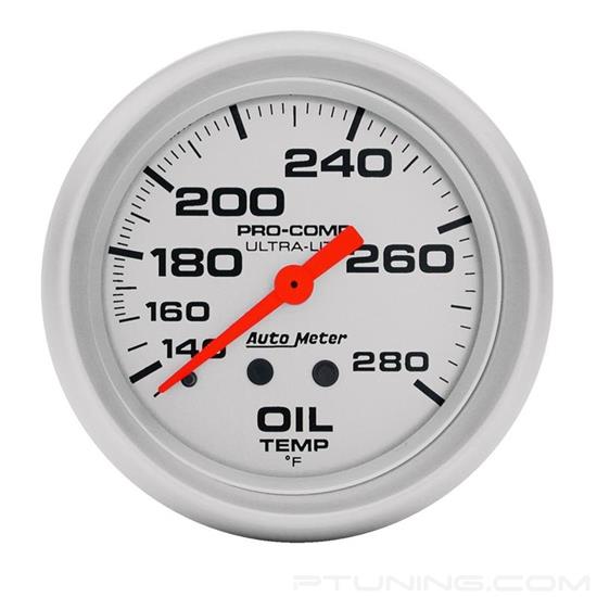Picture of Ultra-Lite Series 2-5/8" Oil Temperature Gauge, 140-280 F