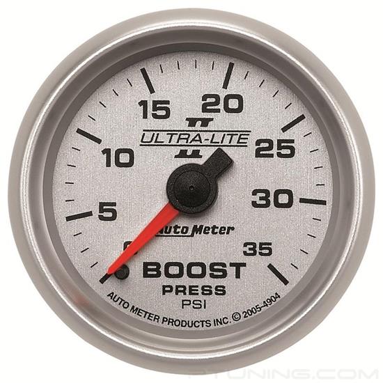 Picture of Ultra-Lite II Series 2-1/16" Boost Gauge, 0-35 PSI