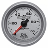 Picture of Ultra-Lite II Series 2-1/16" Oil Pressure Gauge, 0-100 PSI