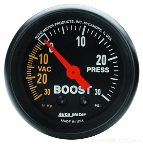 Picture of Z-Series 2-1/16" Boost/Vacuum Gauge, 30 In Hg/30 PSI