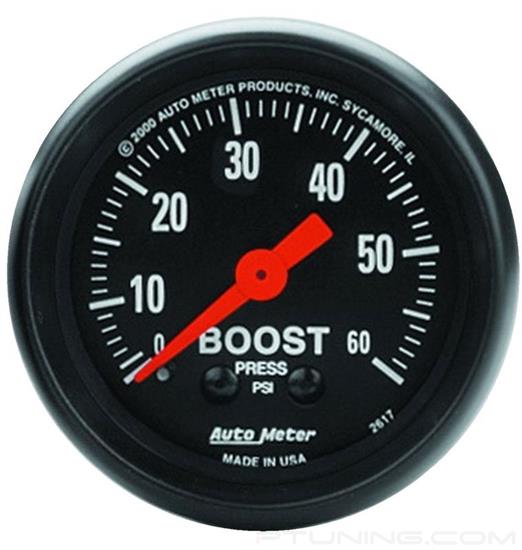 Picture of Z-Series 2-1/16" Boost Gauge, 0-60 PSI