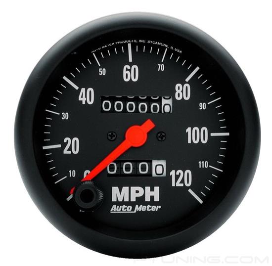 Picture of Z-Series 3-3/8" Speedometer Gauge, 0-120 MPH