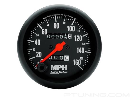 Picture of Z-Series 3-3/8" Speedometer Gauge, 0-160 MPH