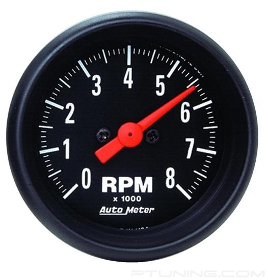 Picture of Z-Series 2-1/16" In-Dash Tachometer Gauge, 0-8,000 RPM