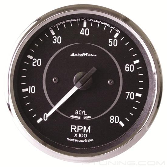 Picture of Cobra Series 4" In-Dash Tachometer Gauge, 0-8,000 RPM