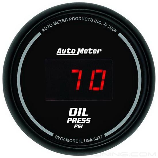 Picture of Sport-Comp Digital Series 2-1/16" Oil Pressure Gauge, 0-100 PSI