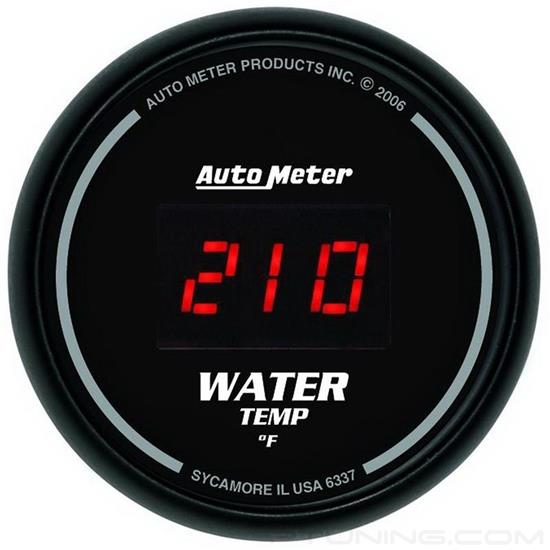 Picture of Sport-Comp Digital Series 2-1/16" Water Temperature Gauge, 0-340 F