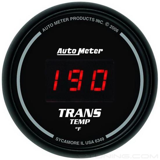 Picture of Sport-Comp Digital Series 2-1/16" Transmission Temperature Gauge, 0-340 F