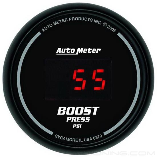 Picture of Sport-Comp Digital Series 2-1/16" Boost Gauge, 0-60 PSI