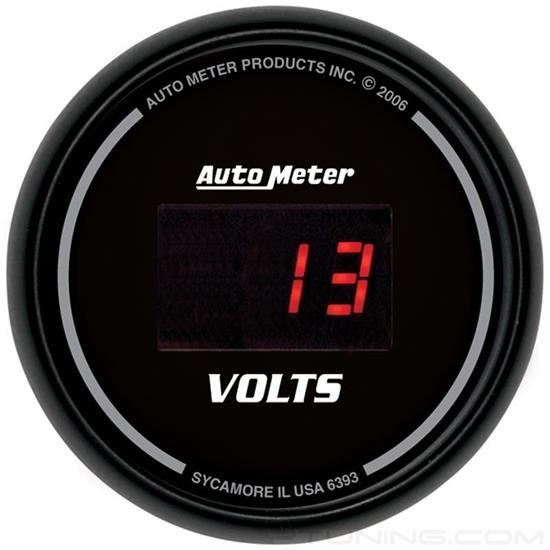 Picture of Sport-Comp Digital Series 2-1/16" Voltmeter Gauge, 8-18V