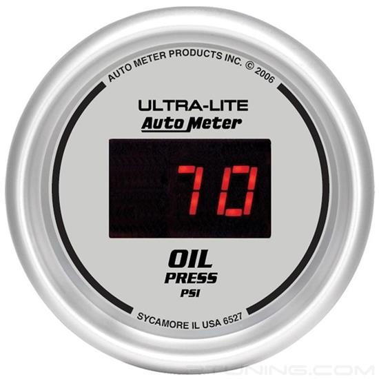 Picture of Ultra-Lite Digital Series 2-1/16" Oil Pressure Gauge, 5-100 PSI