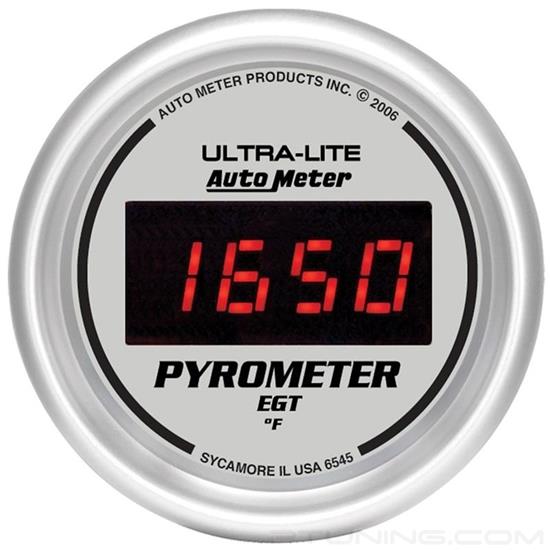 Picture of Ultra-Lite Digital Series 2-1/16" EGT Pyrometer Gauge, 0-2000 F