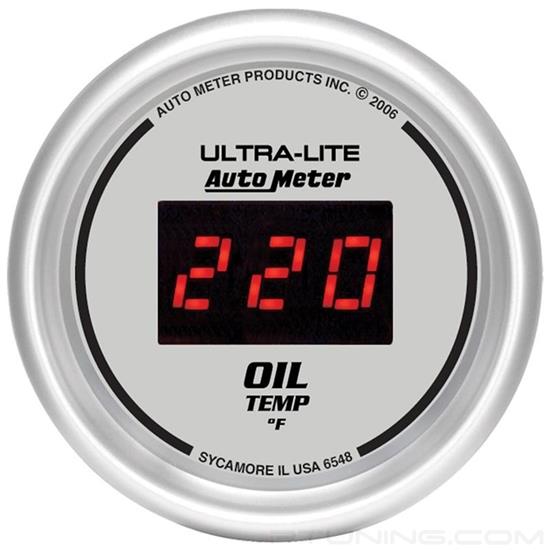 Picture of Ultra-Lite Digital Series 2-1/16" Oil Temperature Gauge, 0-340 F