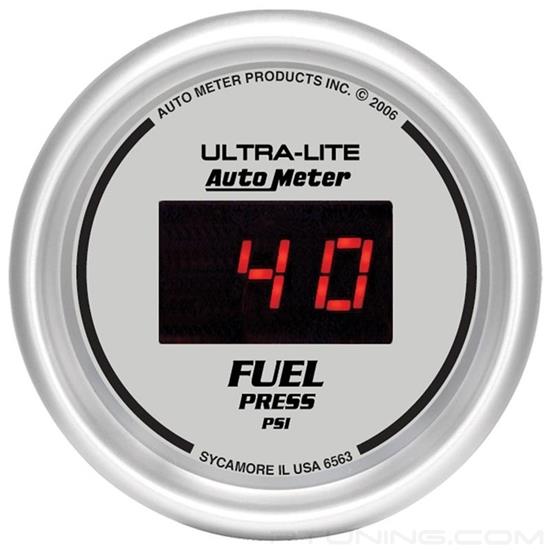 Picture of Ultra-Lite Digital Series 2-1/16" Fuel Pressure Gauge, 5-100 PSI