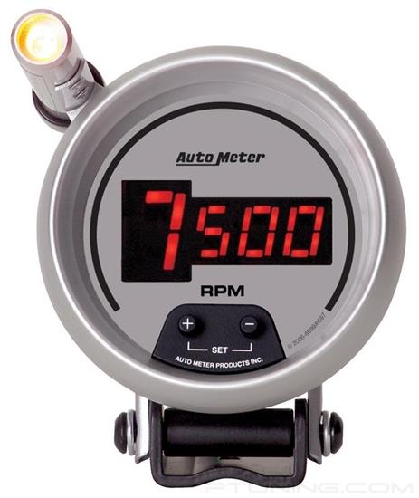 Picture of Ultra-Lite Digital Series 3-3/4" Pedestal Tachometer Gauge, 0-10,000 RPM