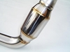 Picture of Stainless Steel High-Flow Catted Downpipe with One O2 Sensor Bung