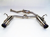 Picture of N1 Stainless Steel Dual Cat-Back Exhaust System with Split Rear Exit