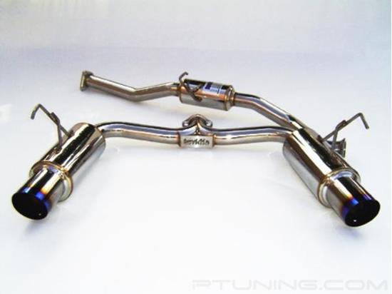 Picture of N1 Stainless Steel Dual Cat-Back Exhaust System with Split Rear Exit